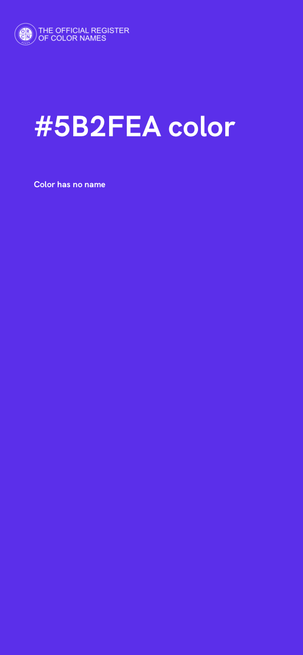#5B2FEA color image