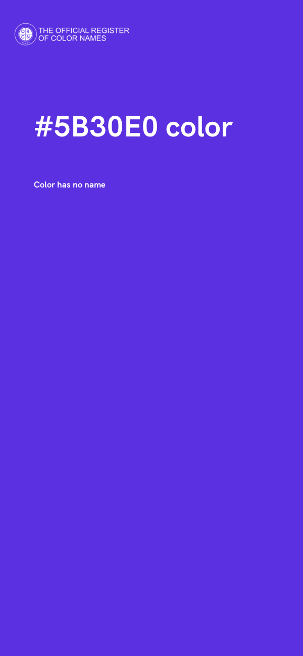 #5B30E0 color image