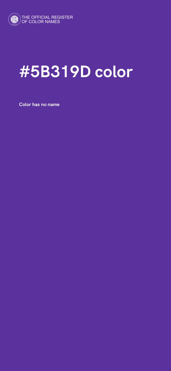 #5B319D color image
