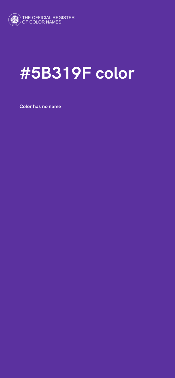 #5B319F color image