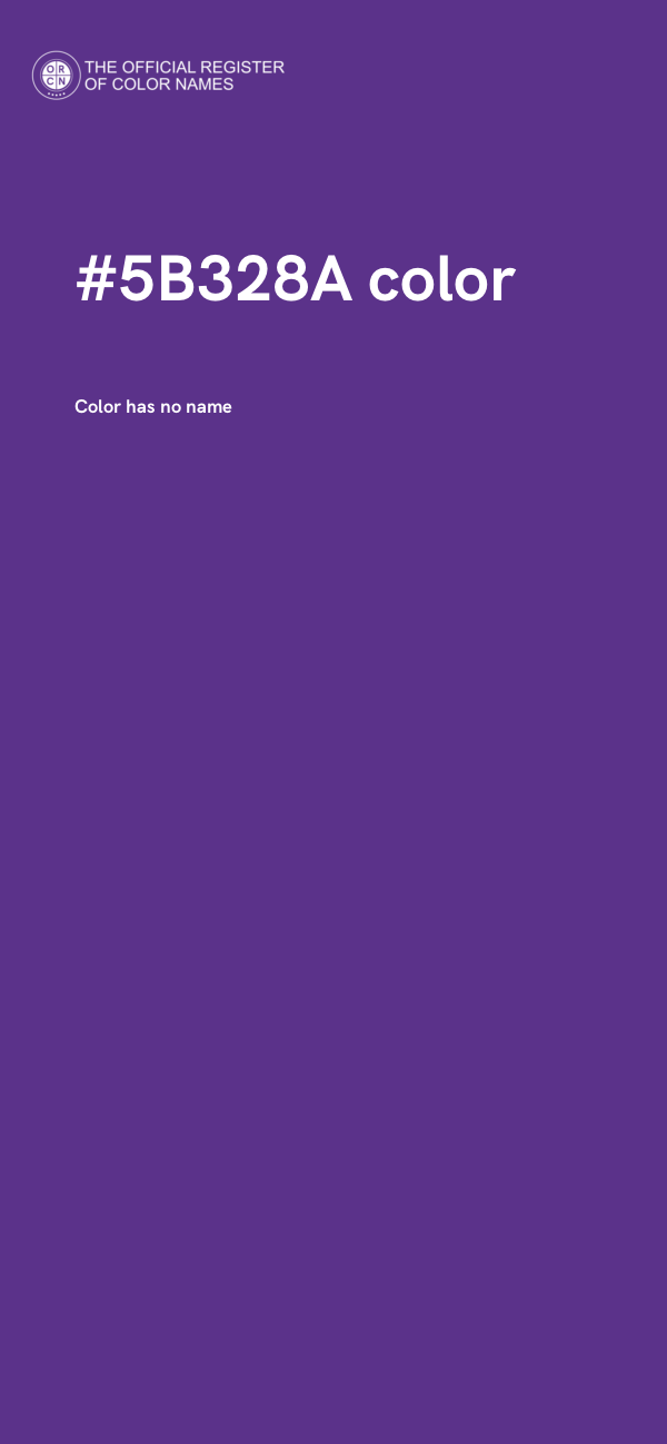 #5B328A color image