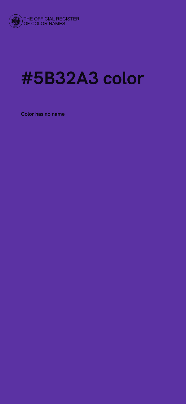 #5B32A3 color image