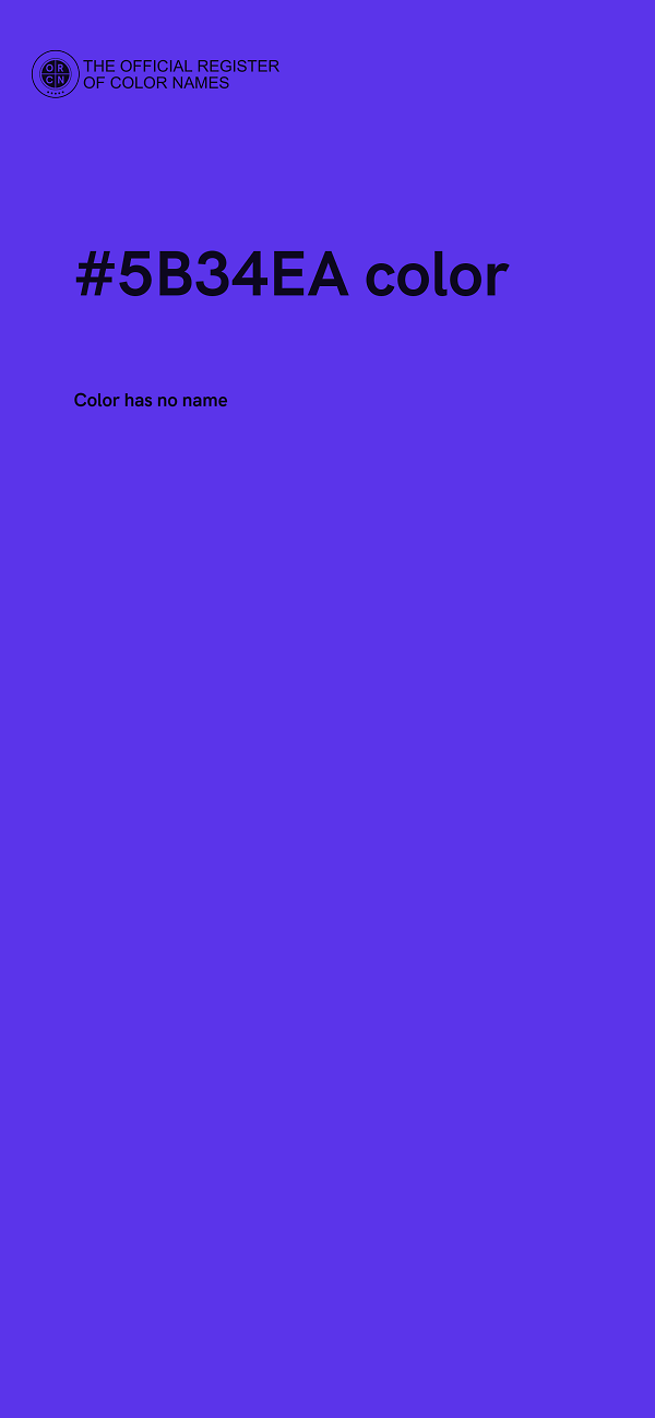 #5B34EA color image