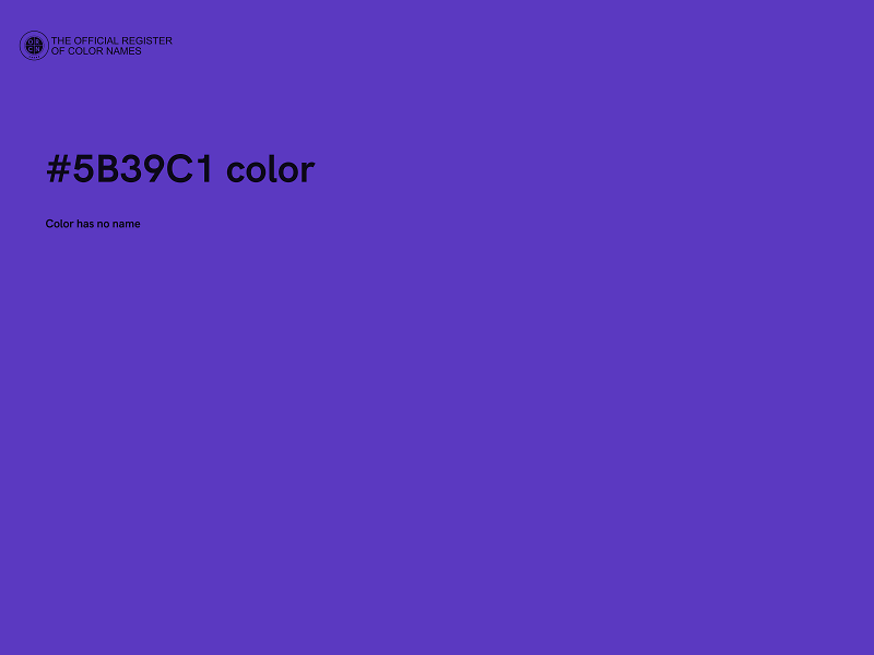 #5B39C1 color image