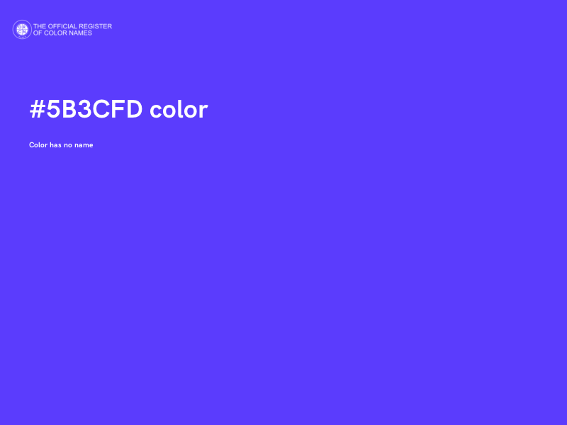 #5B3CFD color image