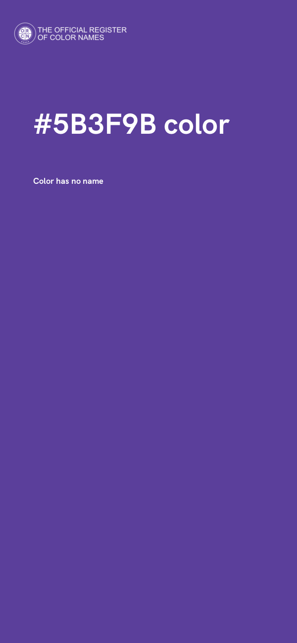 #5B3F9B color image