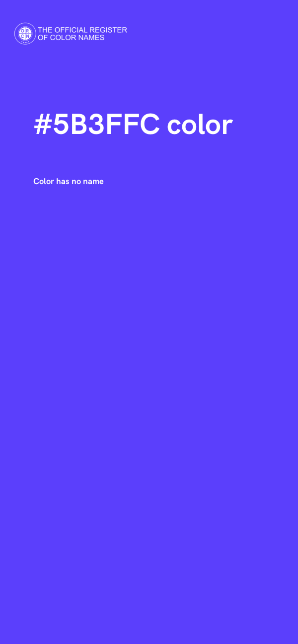 #5B3FFC color image