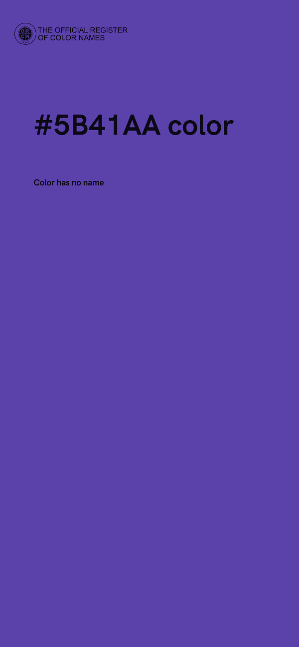 #5B41AA color image
