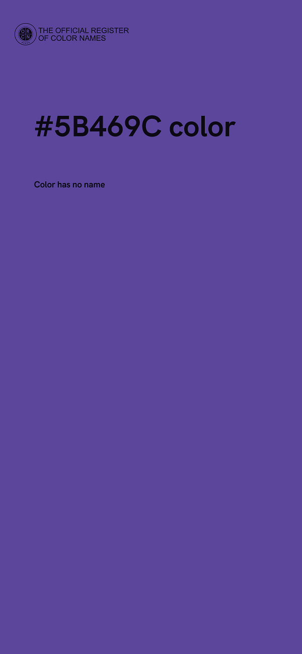 #5B469C color image