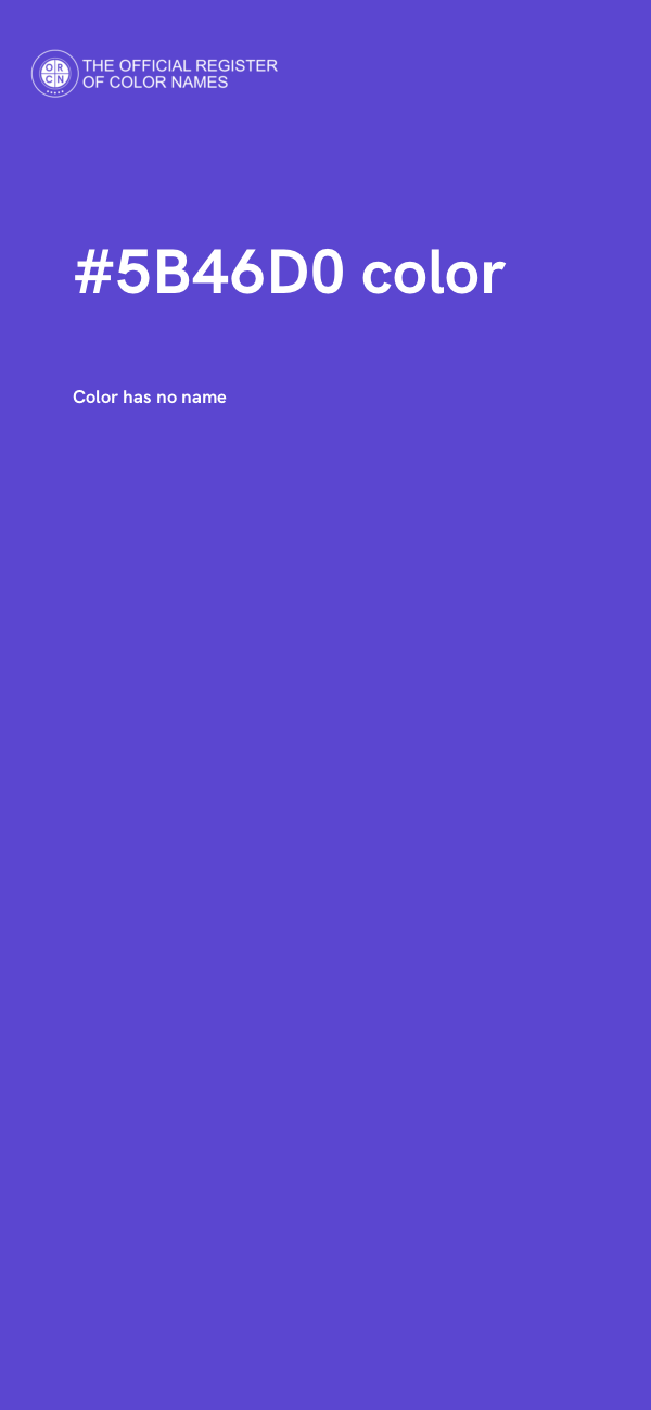 #5B46D0 color image