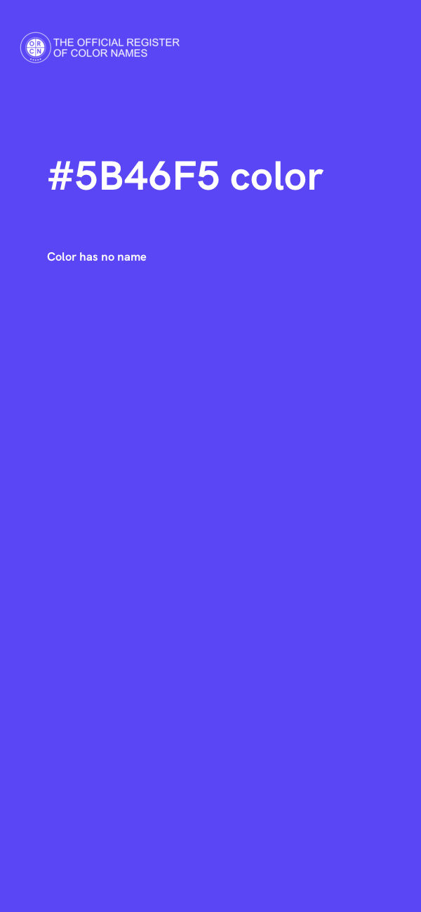 #5B46F5 color image