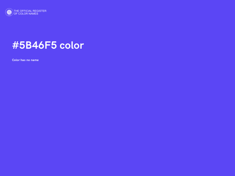 #5B46F5 color image