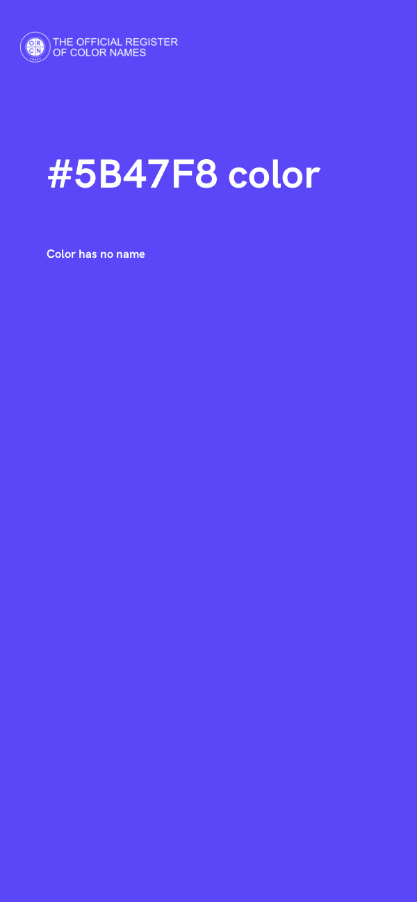 #5B47F8 color image