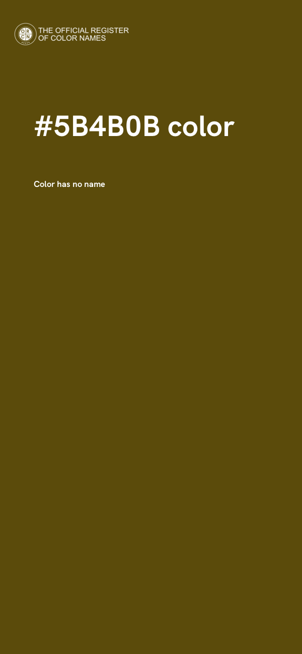 #5B4B0B color image
