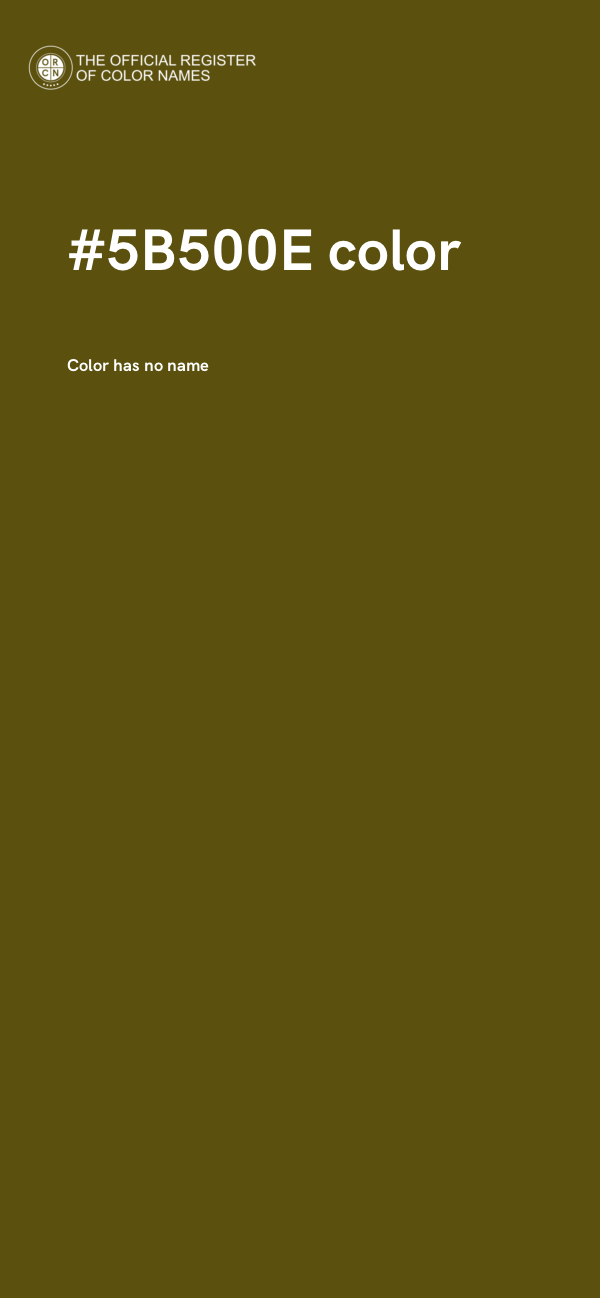 #5B500E color image