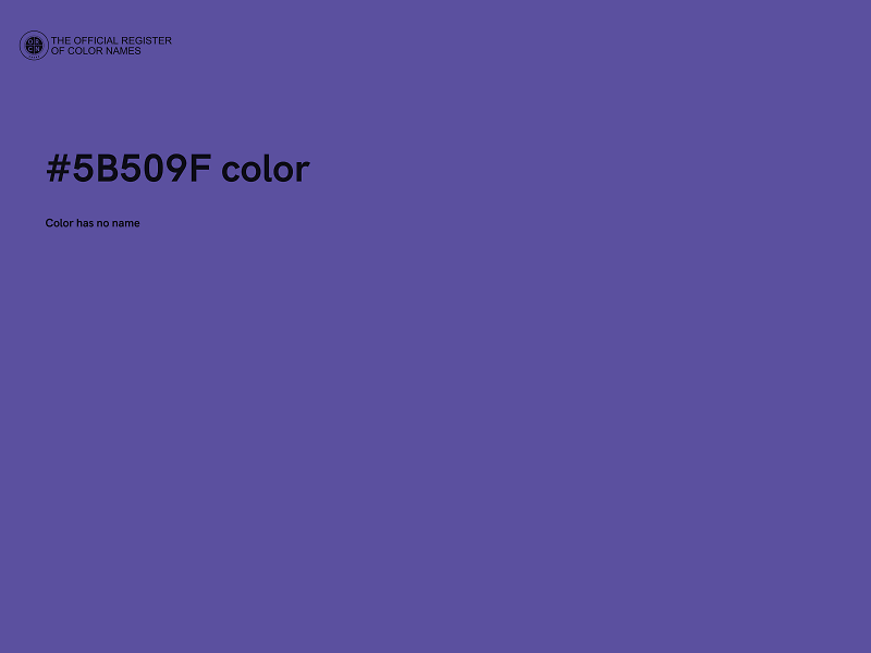 #5B509F color image
