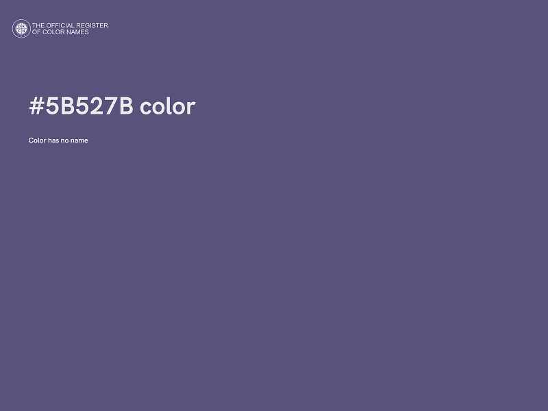 #5B527B color image