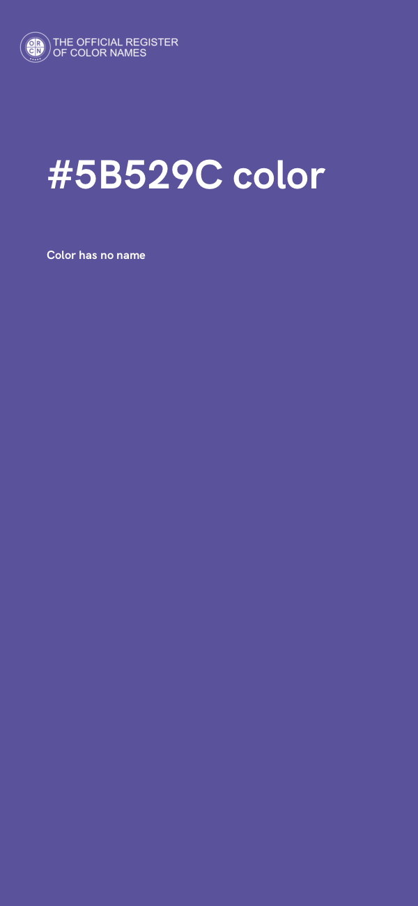 #5B529C color image