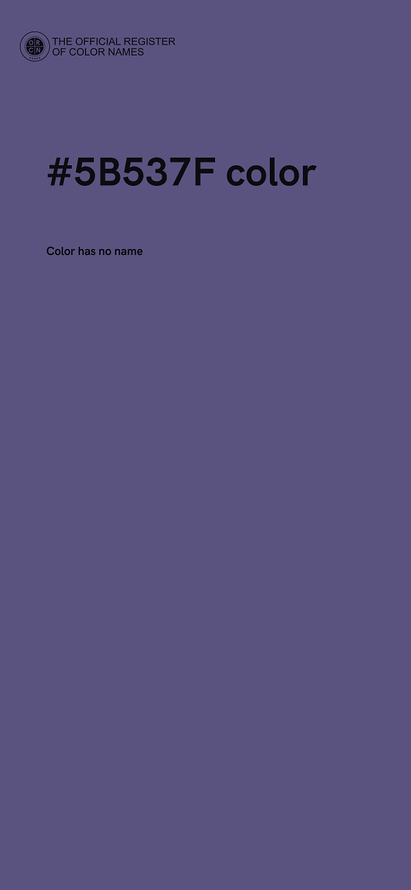#5B537F color image