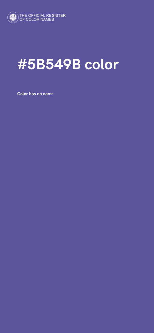 #5B549B color image