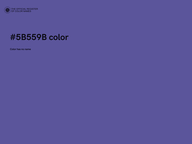 #5B559B color image