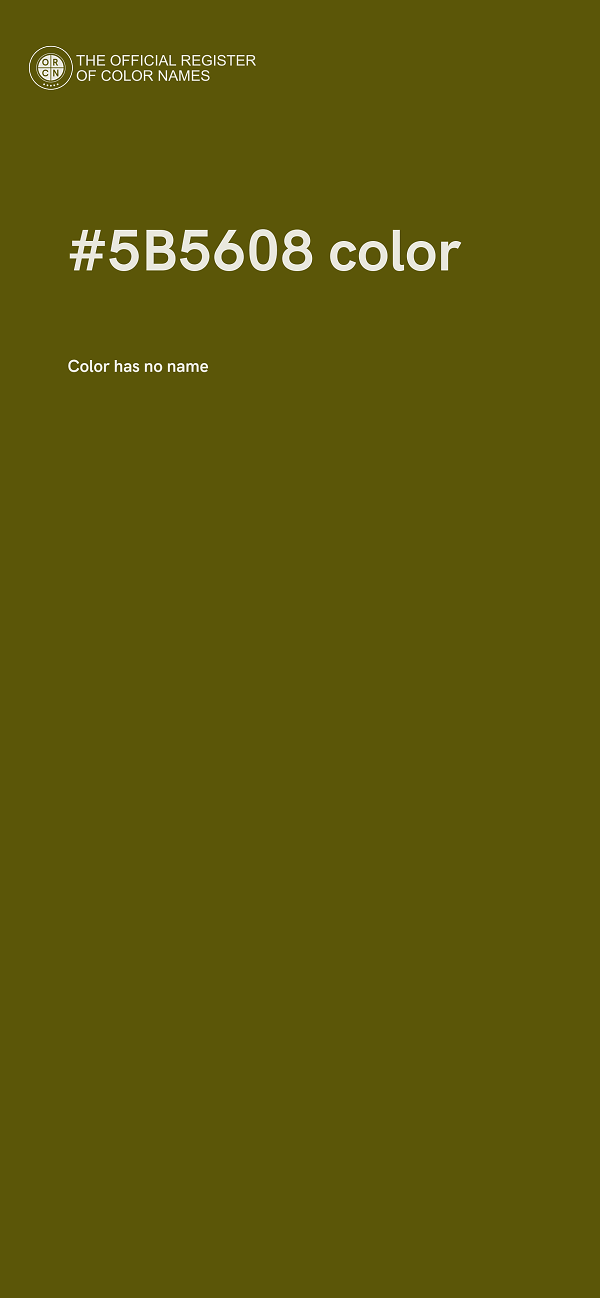 #5B5608 color image