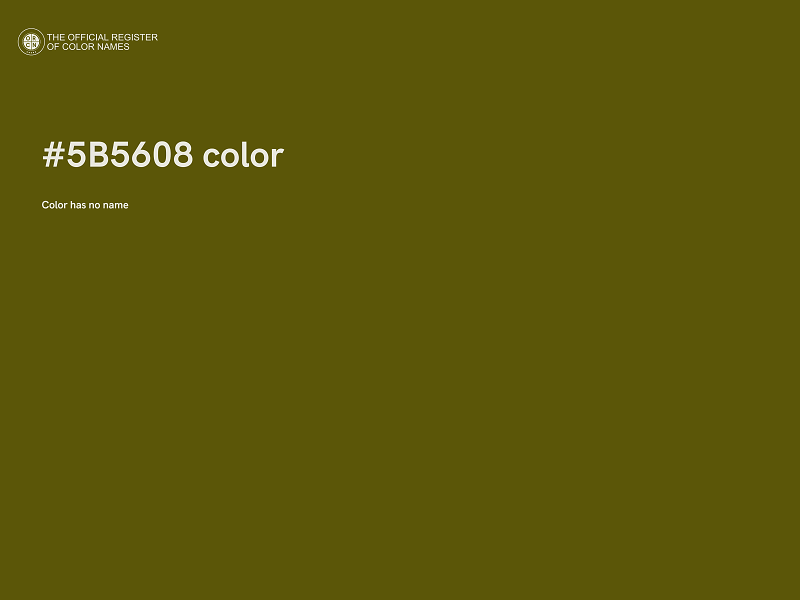 #5B5608 color image