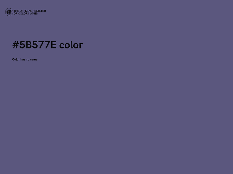 #5B577E color image