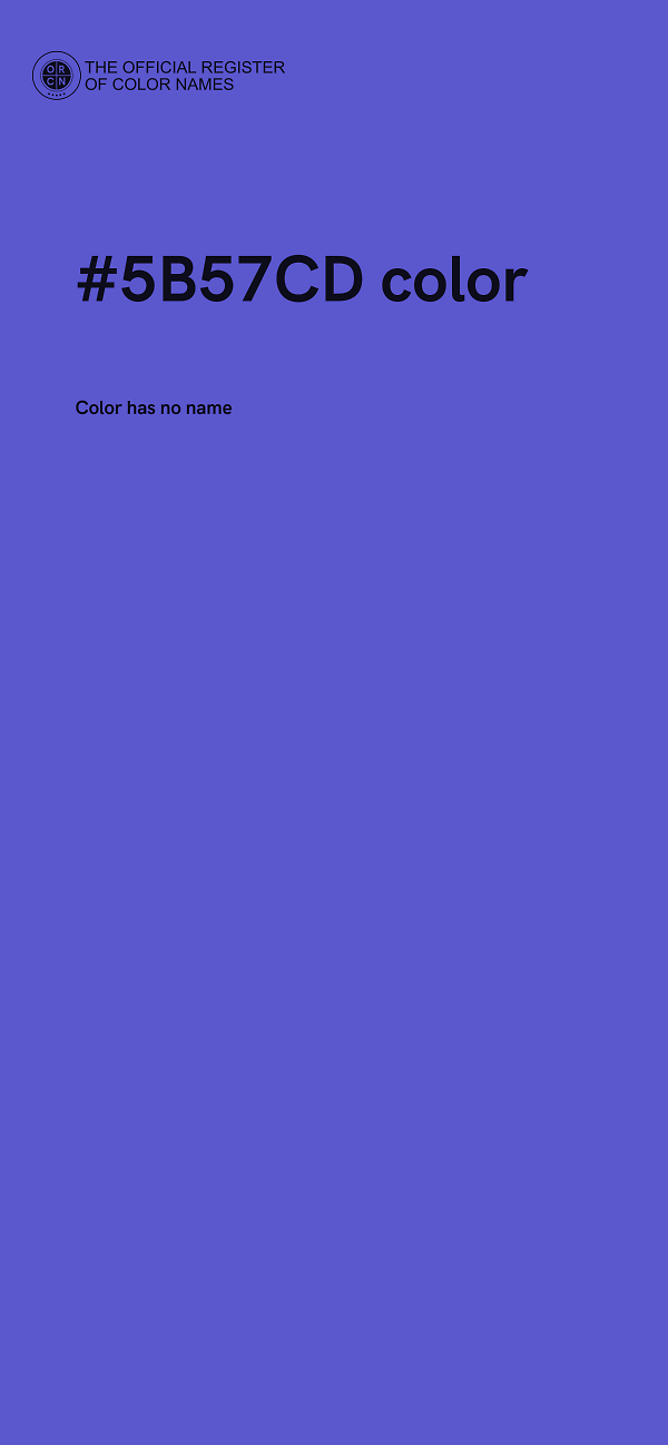 #5B57CD color image