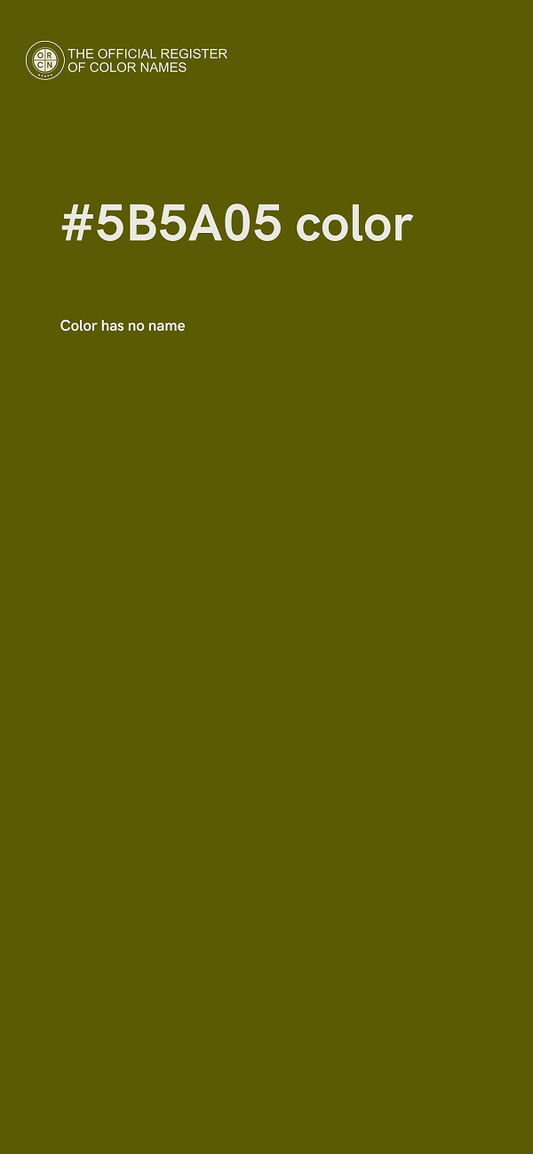 #5B5A05 color image