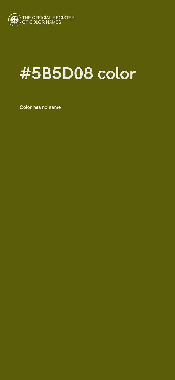 #5B5D08 color image