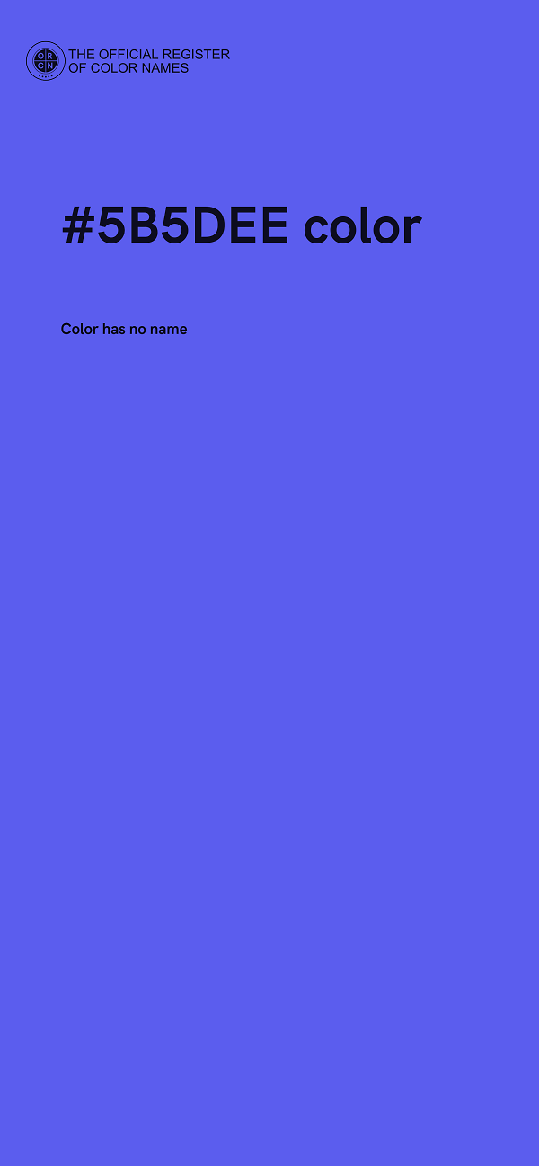#5B5DEE color image