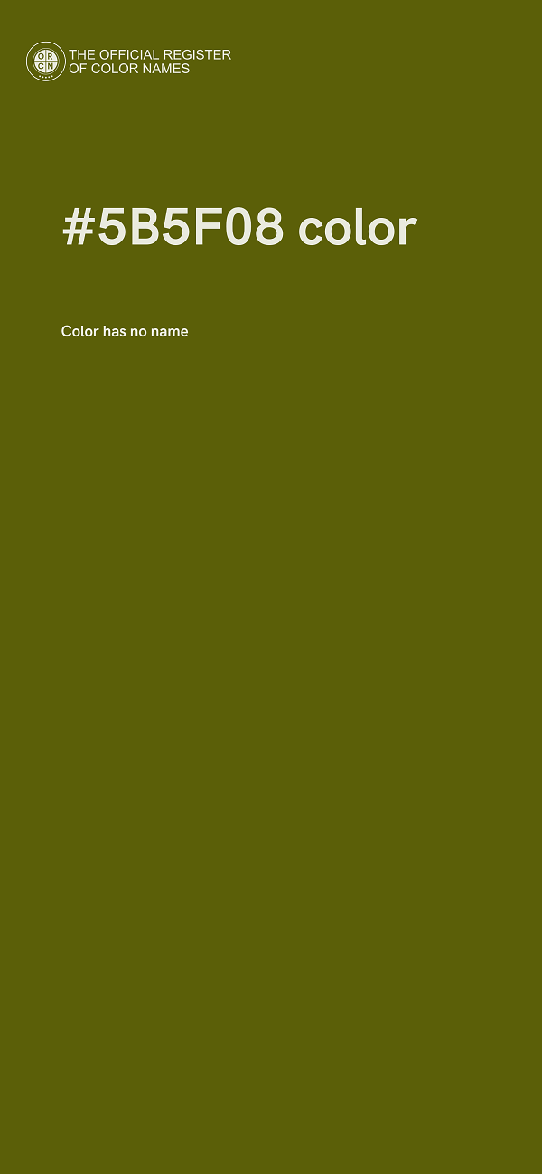 #5B5F08 color image