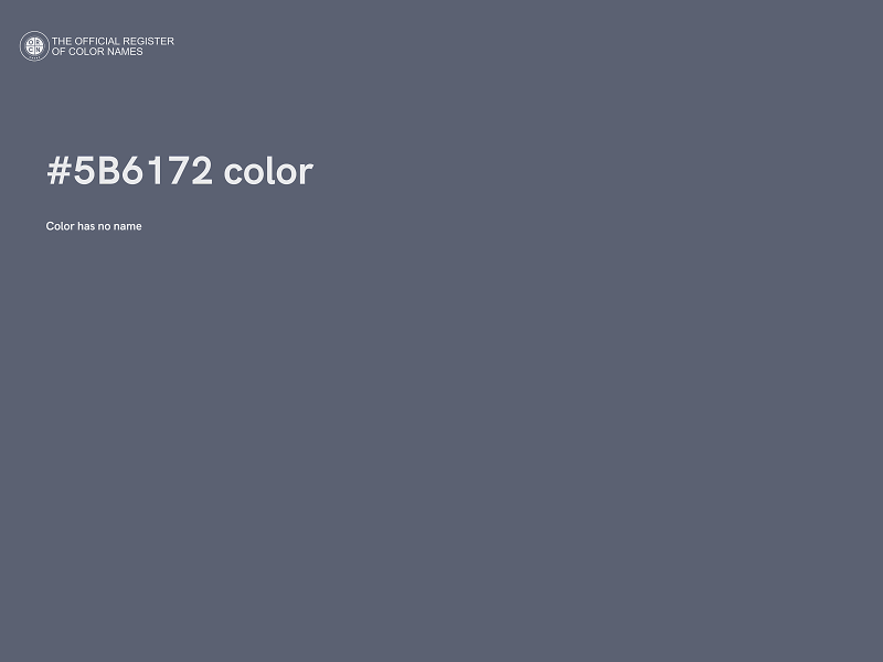 #5B6172 color image