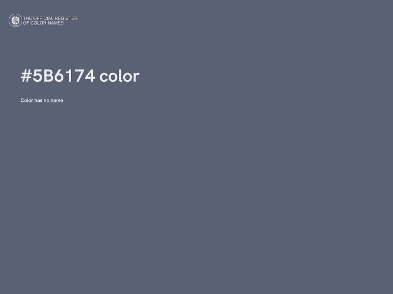 #5B6174 color image