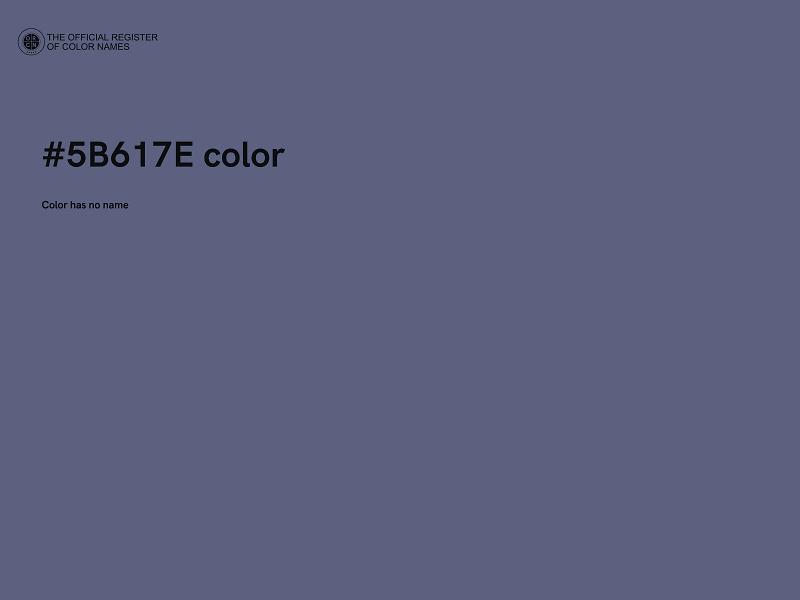 #5B617E color image