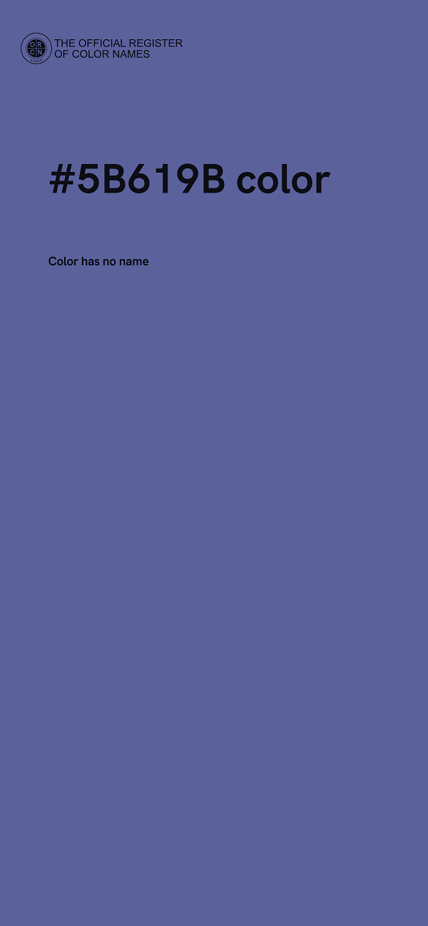 #5B619B color image