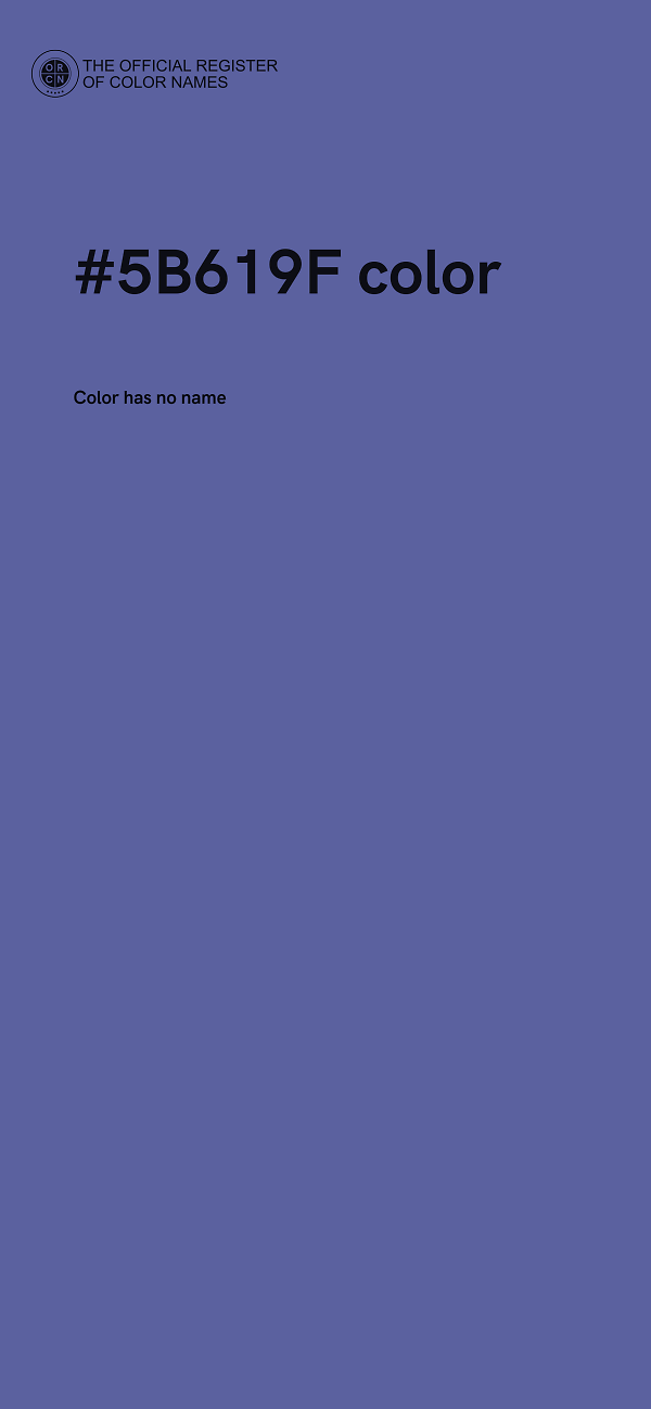 #5B619F color image