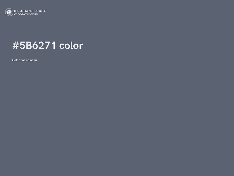 #5B6271 color image