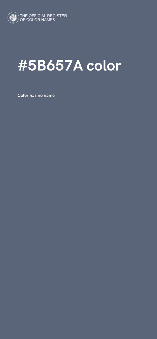 #5B657A color image