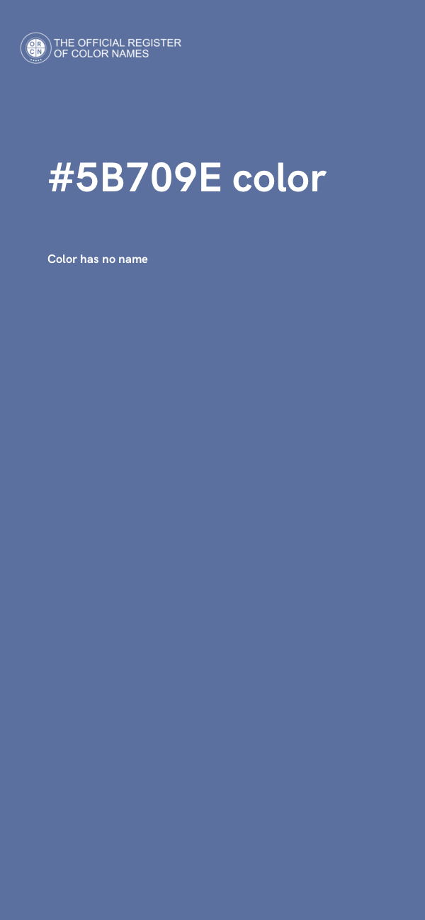 #5B709E color image