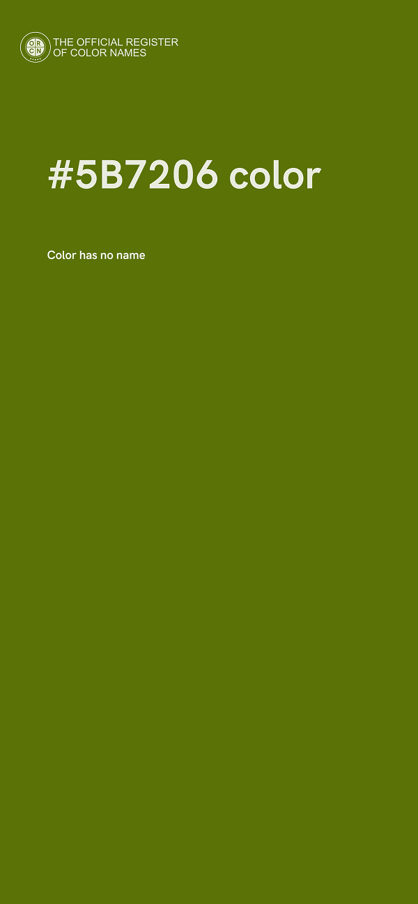 #5B7206 color image
