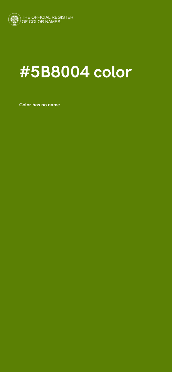 #5B8004 color image