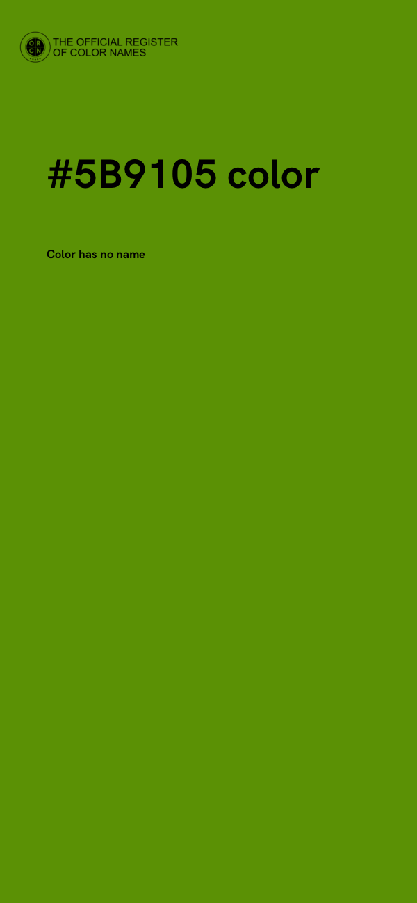 #5B9105 color image