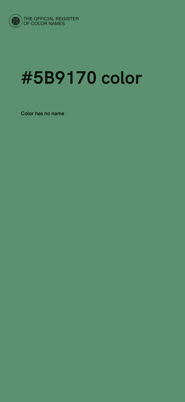 #5B9170 color image