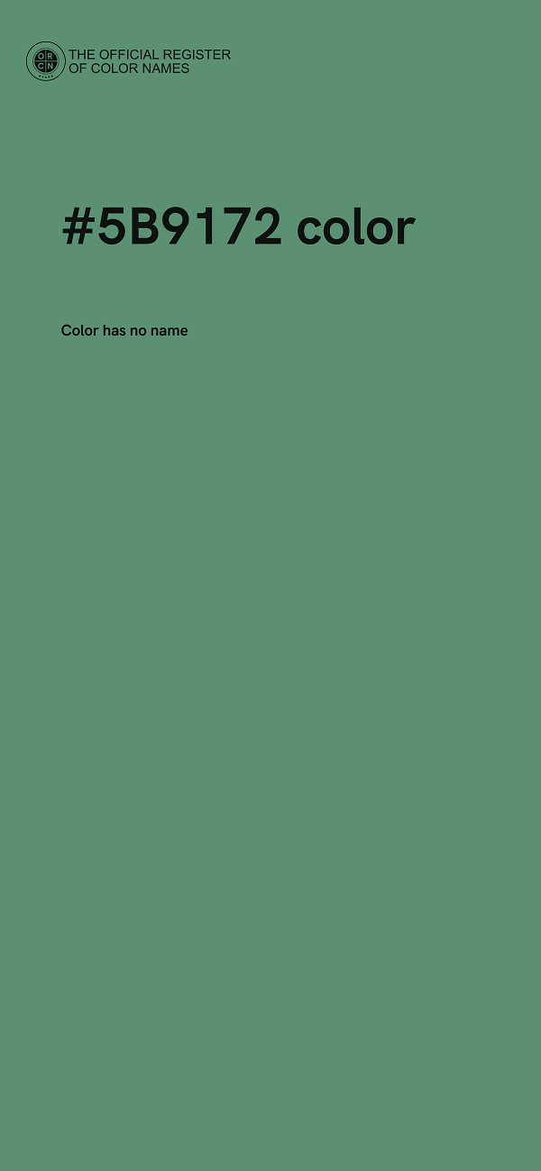 #5B9172 color image
