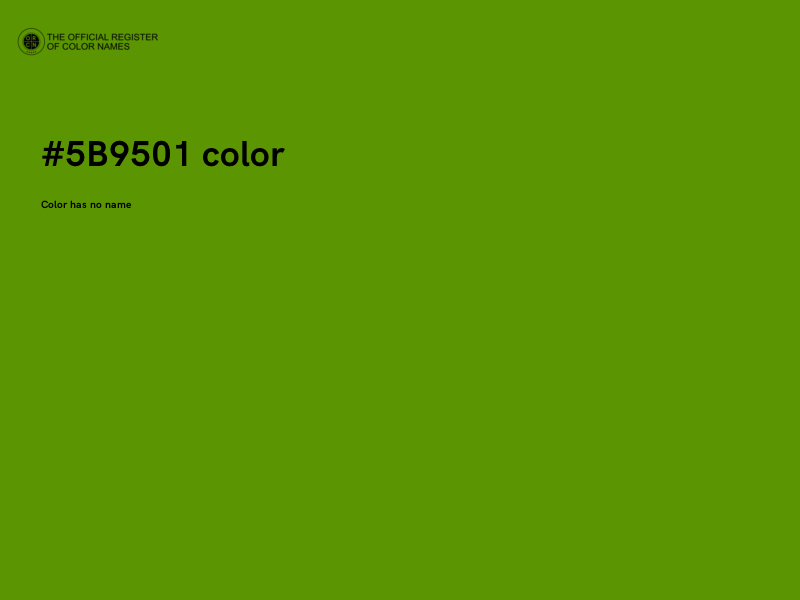 #5B9501 color image