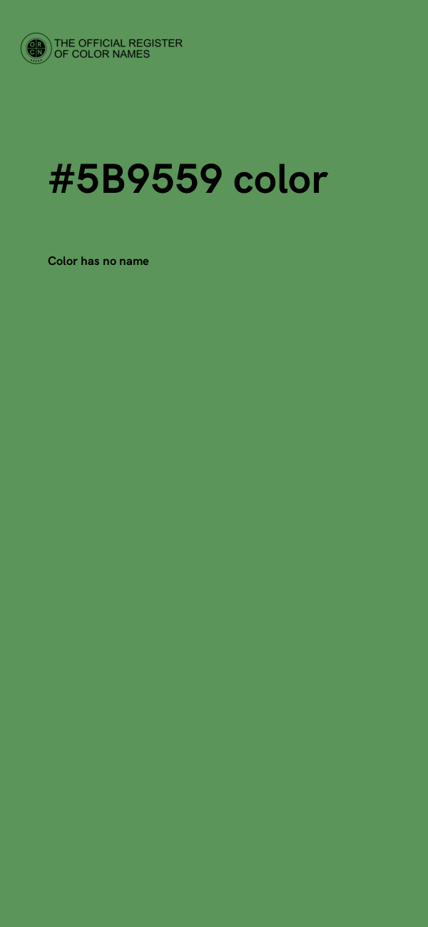 #5B9559 color image