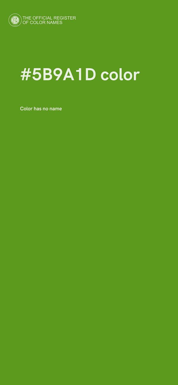 #5B9A1D color image