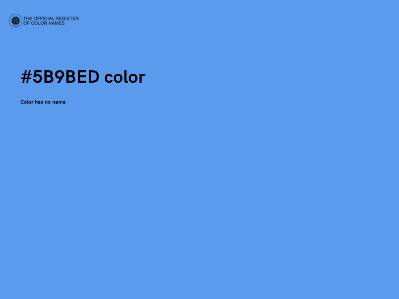 #5B9BED color image